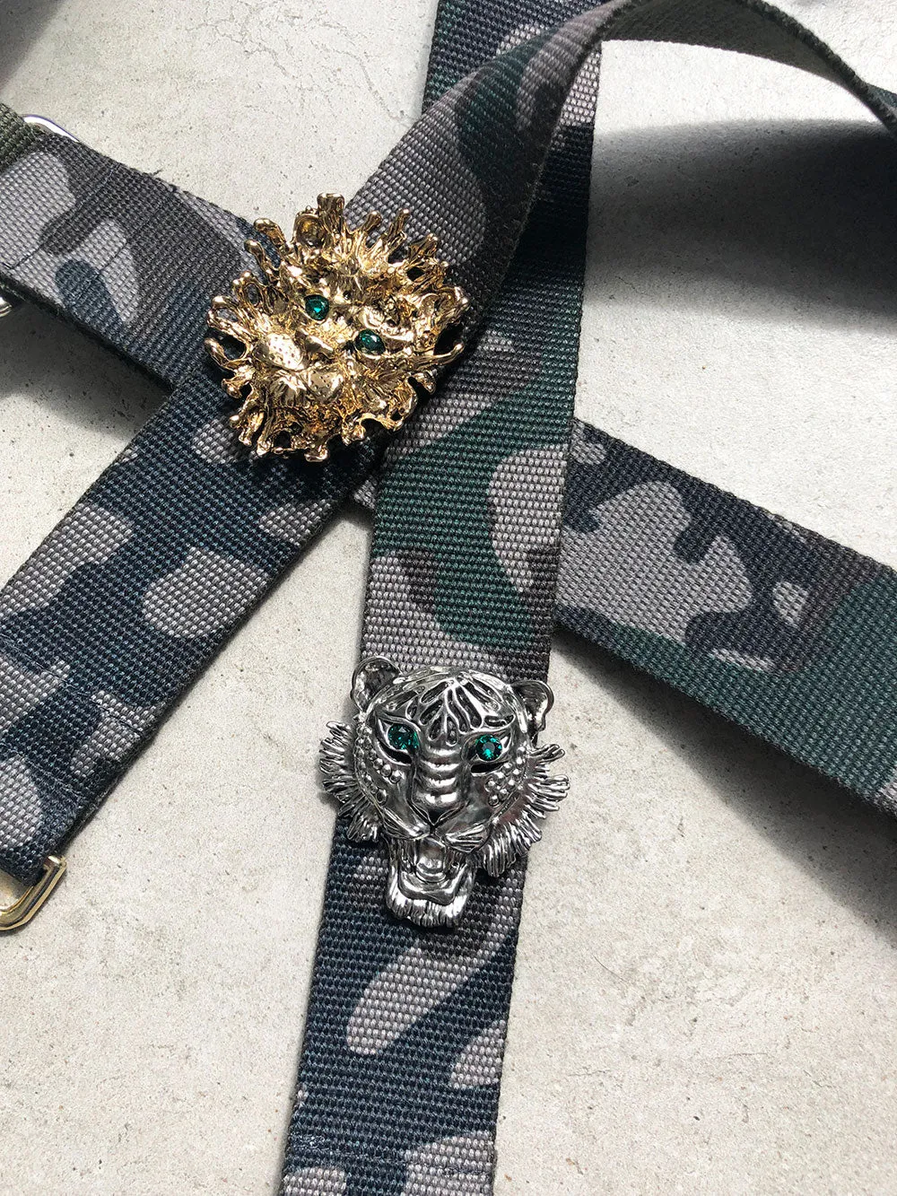 Strap 40 Lion Gold/Green, Camo