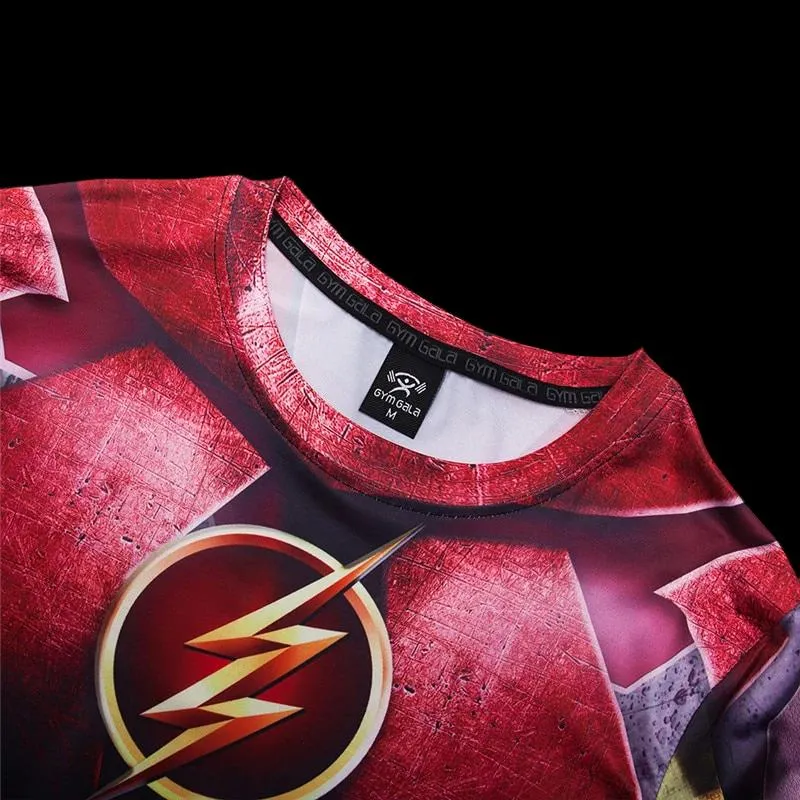 The Flash Compression 'Justice League' Short Sleeve RashGuard