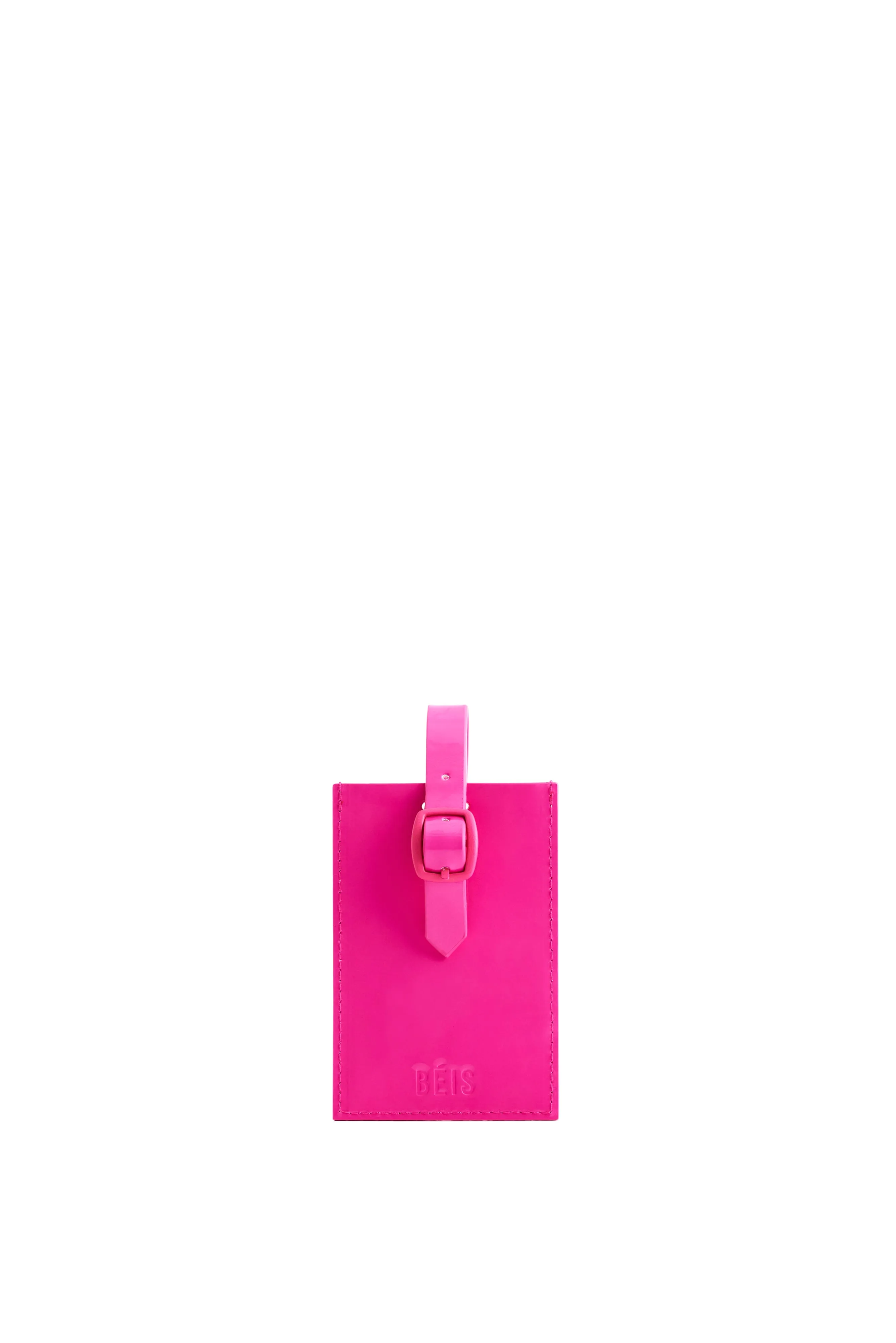 The Passport & Luggage Tag Set in Barbie Pink