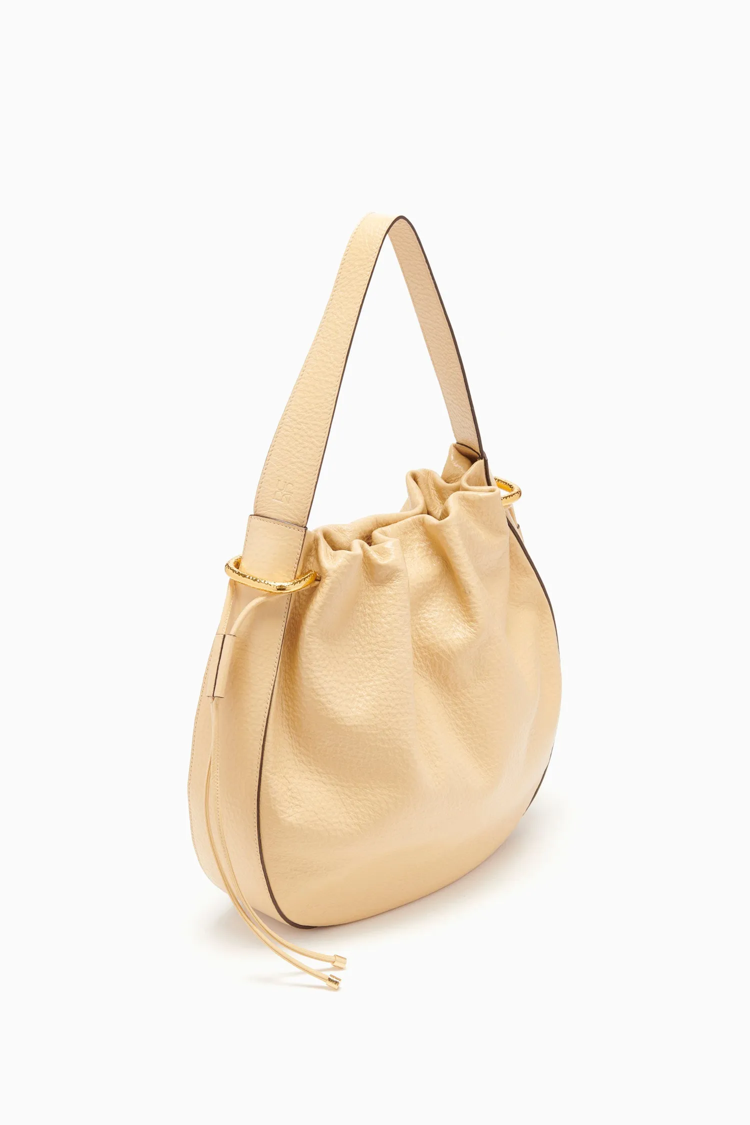 Tilda Ruched Hobo - Wheat