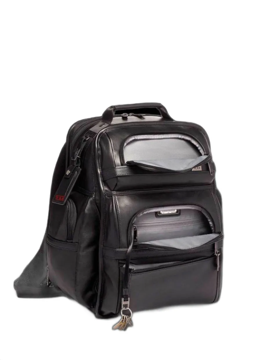 Tumi Alpha 3 Business Brief Pack Leather