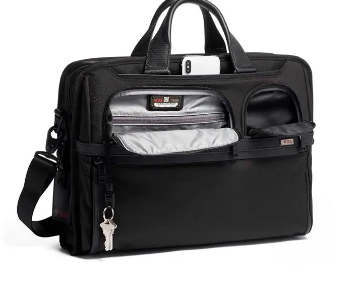 Tumi Alpha 3 Compact Large Screen Laptop Brief