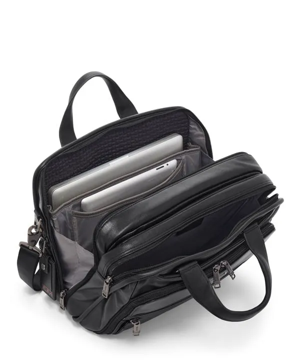 TUMI Alpha 3 Organizer Brief Leather