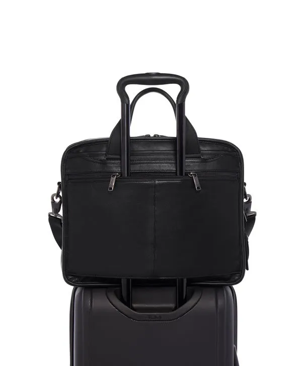 TUMI Alpha 3 Organizer Brief Leather