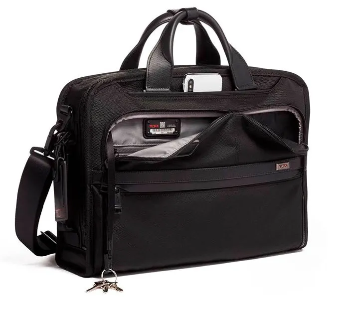 Tumi Alpha 3 Slim Three Way Brief with backpack function