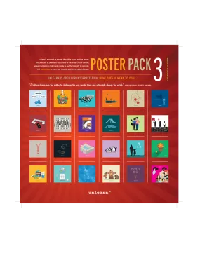 unlearn. Poster Pack 3 - Set of 24