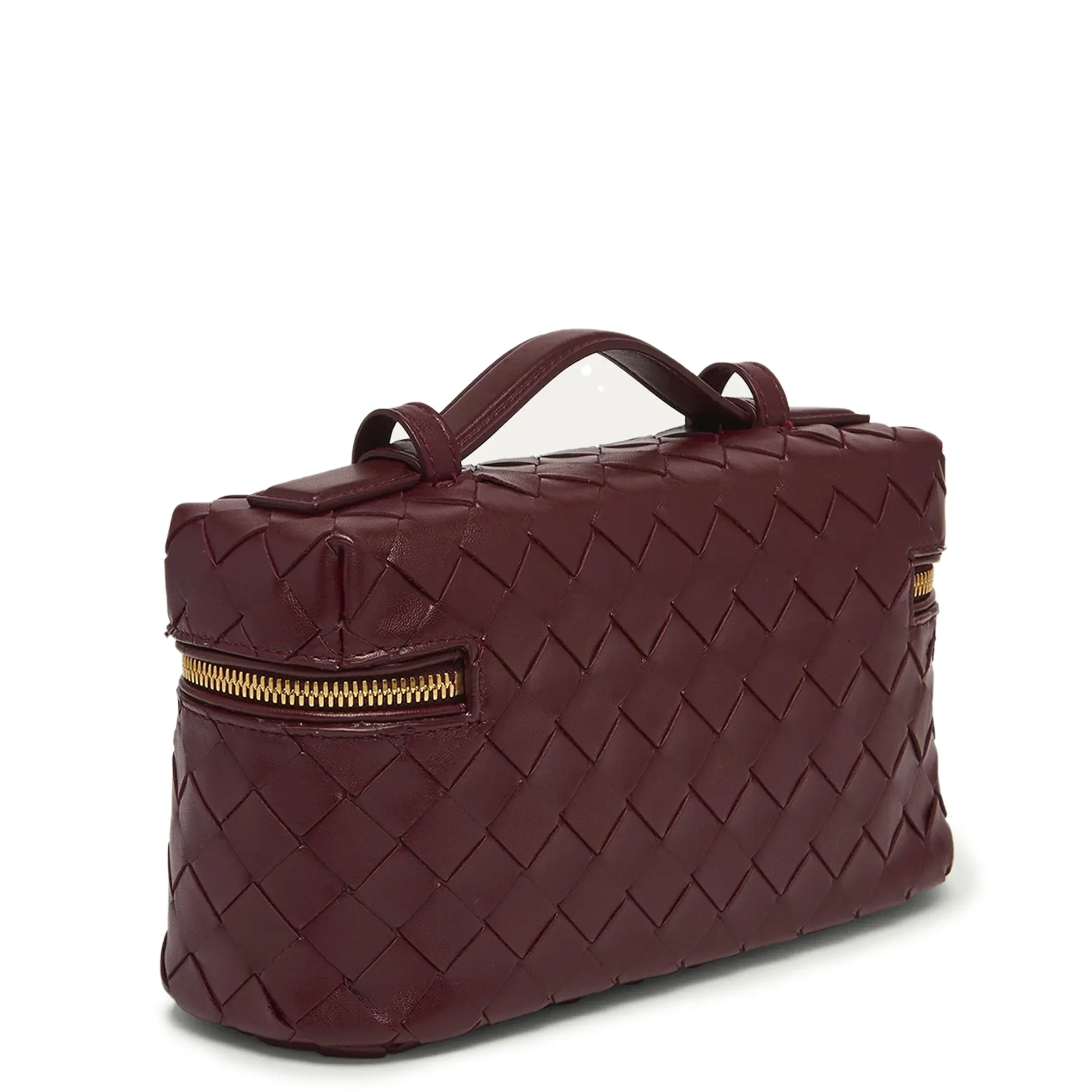 Vanity Top Handle Crossbody, Cherry