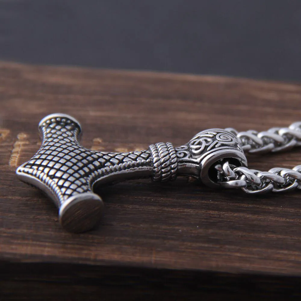 Viking Mjolnir Necklace