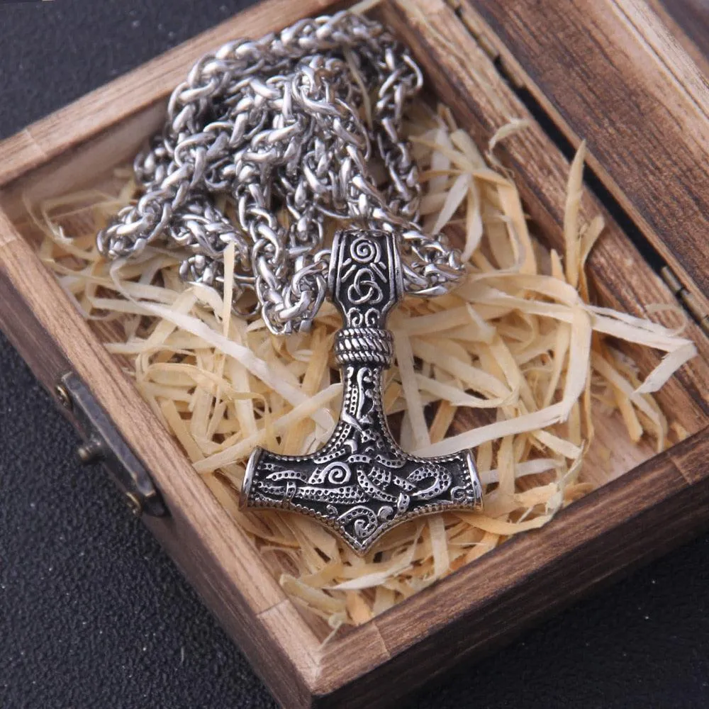 Viking Mjolnir Necklace