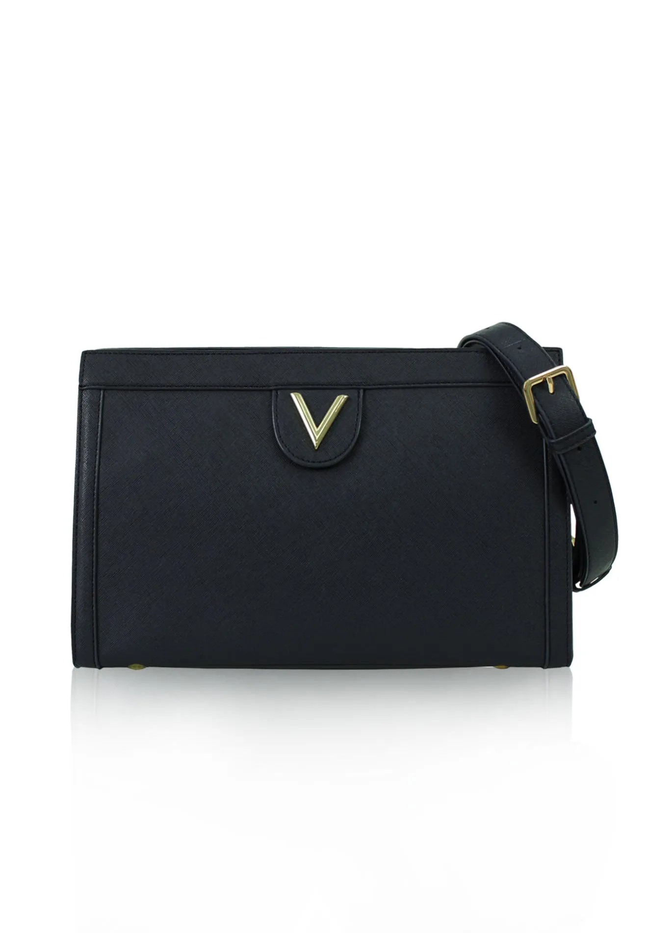 VOIR Iconic 'V' Mid-Size Shoulder Bag