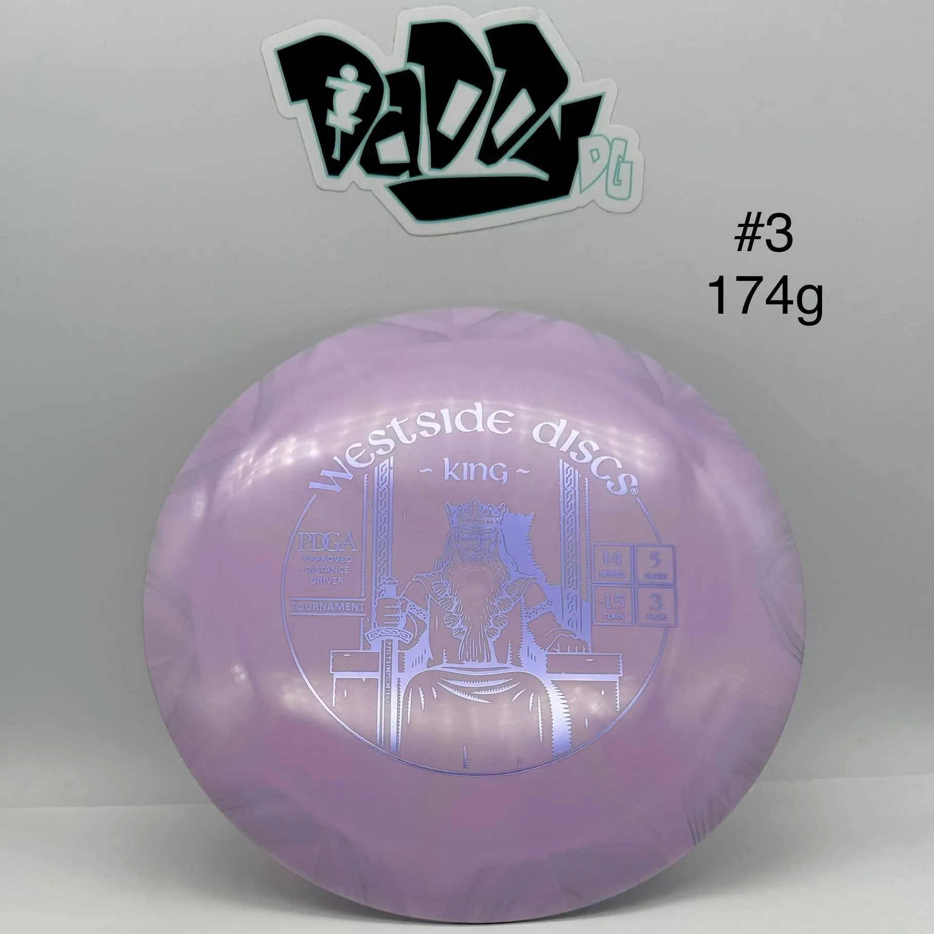 Westside Discs Tournament King Distance Driver