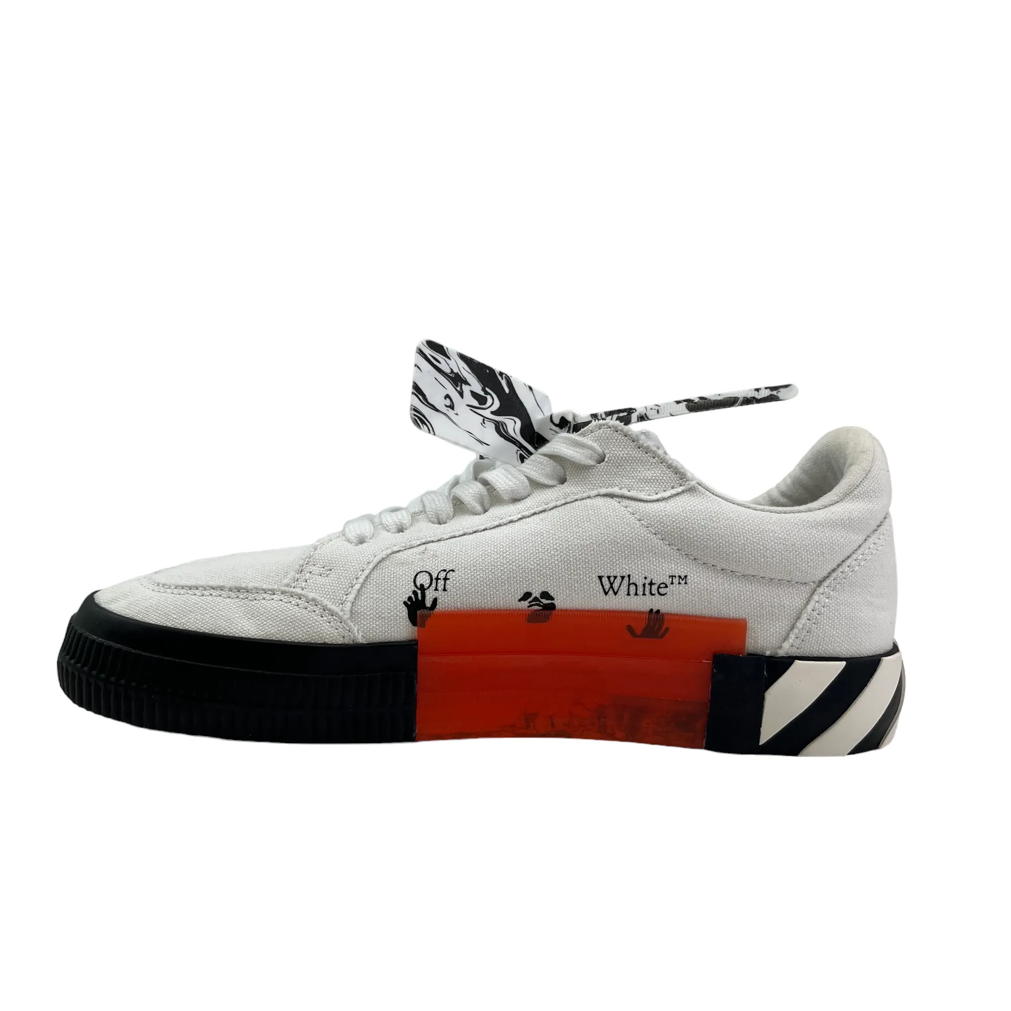 Women's Vulcanised Trainers White Size EU 39 / UK 6