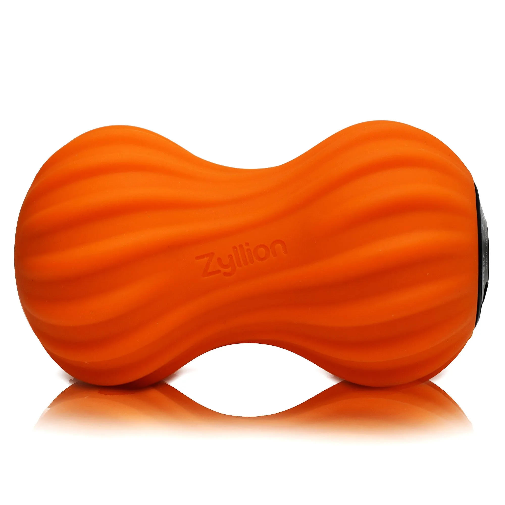 Zyllion Rechargeable Vibrating Peanut Massage Ball Roller with 4 Intensity Levels (ZMA-30)